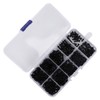 270 Piezas de Sujetadores de Hardware M2/M2.5/M3/M4/M5, Kit Surtido de