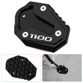 Modeer For H.onda Rebel 1100 CMX 1100 2020 2021 2022 2023 Motocycle CNC Kickstand Side Stand Enlarge Extension Pad rebel 1100 cmx1100 Accessories (1100-black)