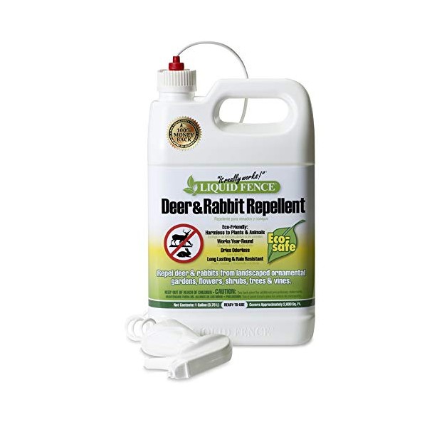 Liquid Fence 109 Ready-to-Use Deer and Rabbit Repellent 1 Gallon