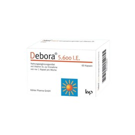 Debora 5,600 IU Capsules, Pack of 60