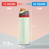 ZAKVOP 710 ml drinking bottle (milk white)