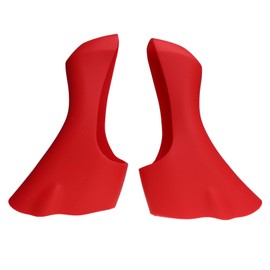 Bike Brake Levers Hoods Compatible with ST-4700 105-5800 UT-6800,Pair of Red