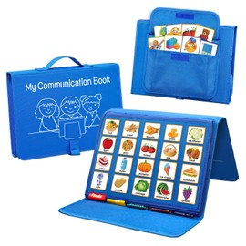 Visual Communication Aid Exhibition Documentations, Non-Language Board, Autistic Language Content, Childhood Behavioral Grammar Cards (Blue)