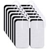 TENS Unit Pads 2"X4" 24Pcs, 3rd Gen Reusable Latex-Free Replacement
