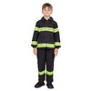 Custom Fireman Fire Fighter Child Costume Jacket and Pants Set