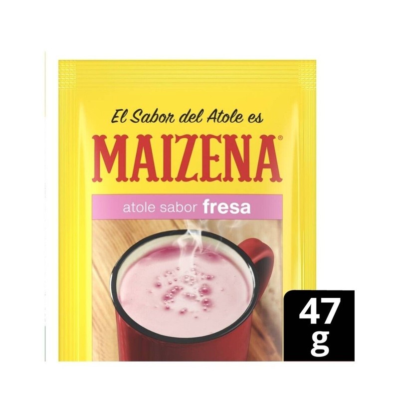 maizena Fécula de maíz Maizena atole fortificado sabor Fresa 47