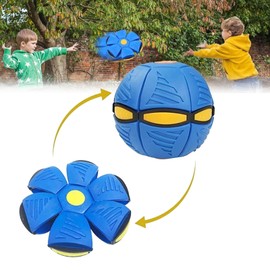 Kiuiom Flying Saucer Ball, Flying Saucer Ball for Dogs, Interactive Dog Toy, Frisbee, Pet Toy, Frisbee Ball, Dog Toy Ball, Frisbee Ball, Flying Saucer Ball