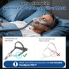 Replacement Nuance Pro Headgear,Adjustable Soft CPAP Headgear Straps Compatible with