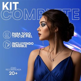 MIST JEWEL Kit de Skincare con 3 Serums Faciales: Vitamina C, Retinol y Ácido Hialurónico + Vitamina E | Rutina de sueros faciales Antiedad, Hidratant