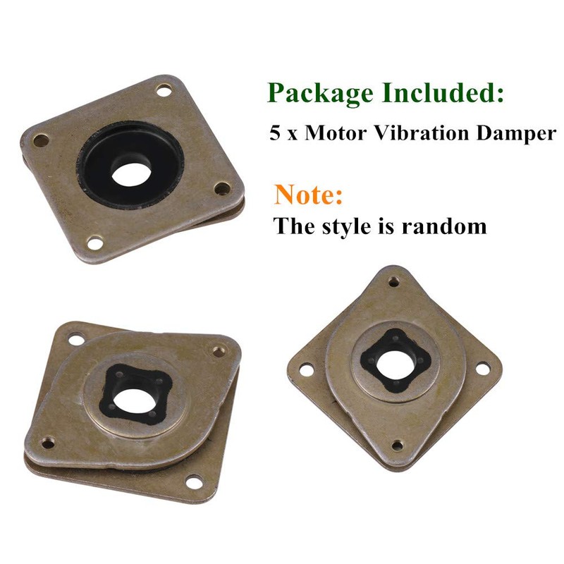 5 Pack Shock Absorber Nema 17 Steel 0026 Rubber Stepper