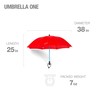 Helinox Umbrella One Lightweight Trekking Umbrella, Red