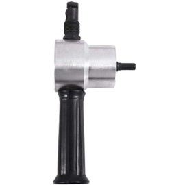 Professional Nibble Metal Cutter Double Head Sheet Nibbler Metal Cutter Drill Tool Attachment Metal Plate Open Hole Drill