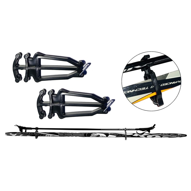 Bagdent Cross Country Skis and Poles Holder – 1 Pair,