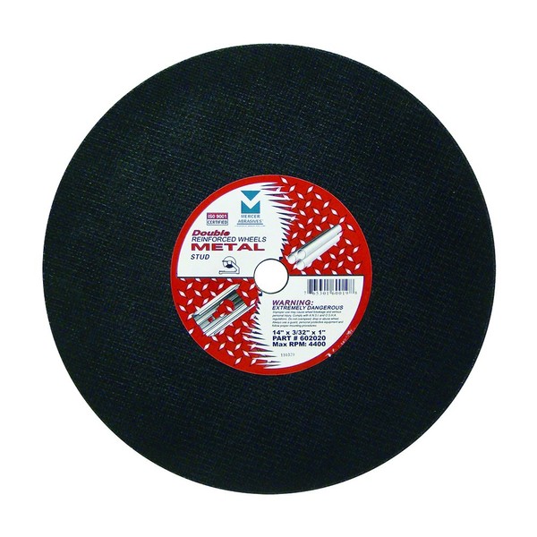 Mercer Industries 602020-14" x 3/32" x 1" Chop Saw Cut-Off