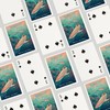 Monterey, California, Fluid Linework, Reef Shark (52 Playing Cards, Poker