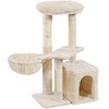 Topeakmart Cat Tree Tower for Indoor Cats, 34.5in Cute Cat