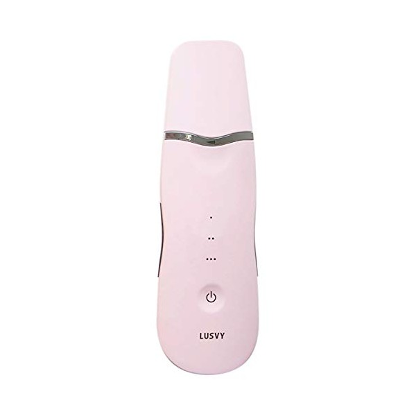 LUSVY Ultrasonic Water Peeling, L201WP Rechargeable, Includes Dedicated Pouch, Pink