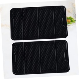 Operitacx 2 Stück Silikon Pad Matte Faltbarer Auto Armaturenbrett Halter Organizer für Handy Schlüssel Sonnenbrillen Geldbörse Temperaturbeständig Waschbar