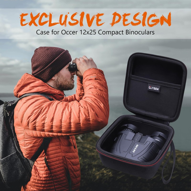 LTGEM Adults & Kids Binoculars Case - Compatible with Occer