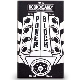 RockBoard Power Block 10 Output Pedal Power Supply, 8x 9V, 2x 18V