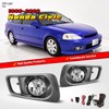 AUTOFREE Fog Lights Fit for Honda Civic 1999 2000 with