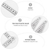 VILLFUL 3 Pcs Extendable Measuring Ruler Folding Tool Locking Arms