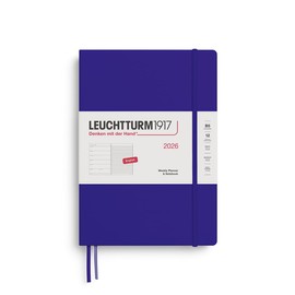 LEUCHTTURM1917 372649 Weekly Calendar & Notebook Composition (B5) 2026, Ink, English