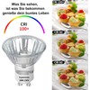Ivyemons GU10+C 120V 50W Bulb - High Output 500LM GU10
