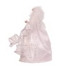 10-Inch Battery-Operated Silver and White Fairy Lighted Angel Tree Topper