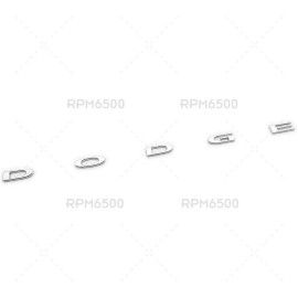 Mopar 14-23 Dodge Durango Chrome DODGE Liftgate Tail Light Nameplate Badge Mopar