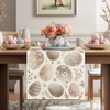 Easter Eggs Table Runner 72 Inch, Spring Table Decoration for