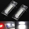 joonnair 2 x LED Number Plate Light for VW Caddy