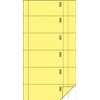 SIGEL BO096 Bonbuch Bonblock, 360 Abrisse gelb, 10,5 x 20