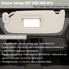 NHILES Driver Left Side Sun Visor Replacement Compatible with Chrysler
