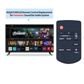 Replacement Remote Control N2QAYC000126 for Panasonic Theater System SU-HTB250 SU-HTB254 SU-HTB258 SUHTB250 SUHTB254 SUHTB258 for Panasonic Remote Control