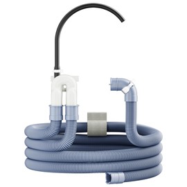 5215ER2002G Washer Drain Hose Assembly Replacement for L-G & Ken-more Front Load Washing Machine, Flexible Drain Pump Hose, Exact Fit Washer Drain Tube