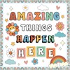Amazing Things Happen Here Bulletin Board Boho Bulletin Board Decoration