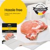 Nostik Reusable Non-Stick 102x20cm Freezer Separator Sheets - White