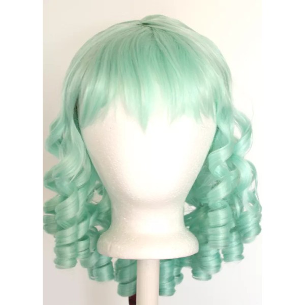 Purple Plum Inc 14'' Ringlet Curly Shoulder Length w/ Short