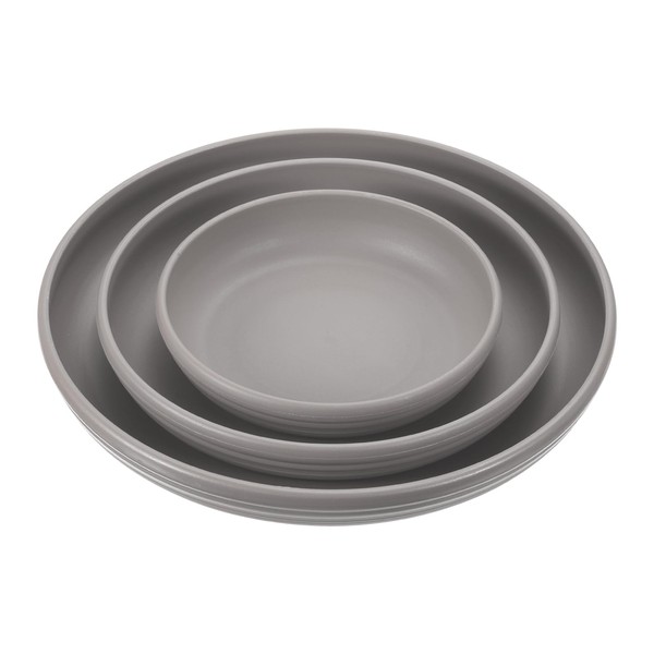 PATIKIL Plant Saucer Tray, 3 Pack 7/9/12 Inch Plastic Round