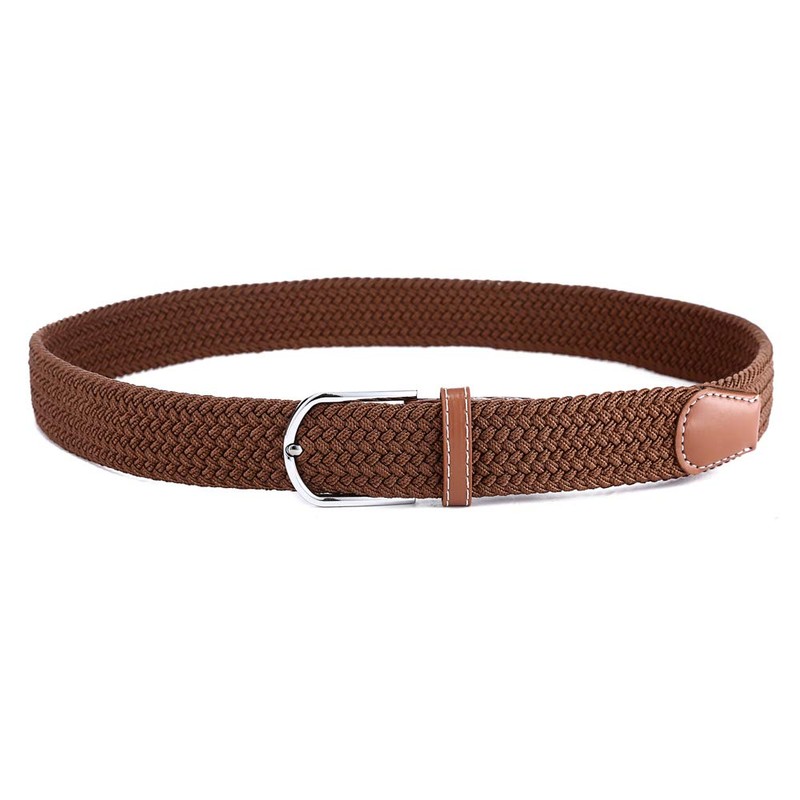 BOZEVON Elastic Woven Belt - Multi-colours Elasticated Braided Stretch Fabric