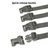 GisWell Backpack Accessories Molle Accessories Tactical System, Adjustable Backpack Straps