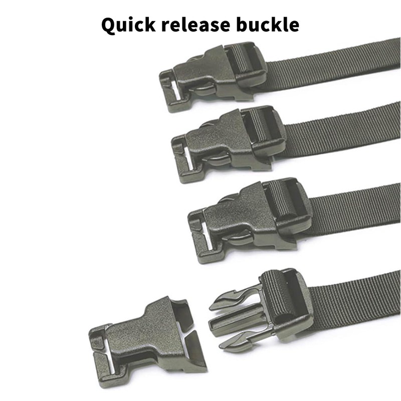 GisWell Backpack Accessories Molle Accessories Tactical System, Adjustable Backpack Straps
