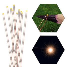 Evemodel 10pcs Pre-Wired SMD 0201 LED Warm White Pre-soldered Micro Litz Wired LED