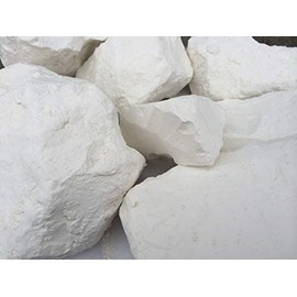 WHITE MOUNTAIN edible Chalk chunks (lump) natural for eating (food), 1 lb (450 g)