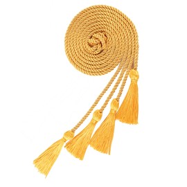 GRADFTY Double Gold Graduation Honor Cords for Graduation 2025, National Honors Society Gold Cords