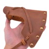 OXPANG Cowhide Leather Hatchet Sheath Holster Axe Head Holder Blade