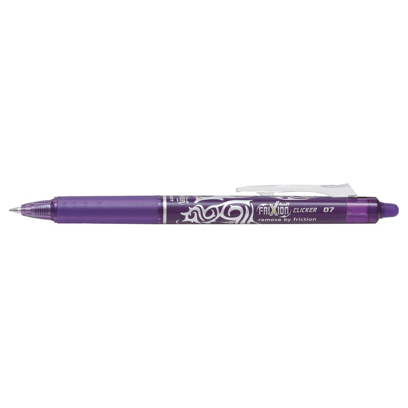 Pilot Frixion Clicker Retractable Erasable Rollerball 0.7 mm Tip -