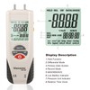 Hti-Xintai Digital Manometer, Dual Port Air Pressure Meter Pressure Gauge