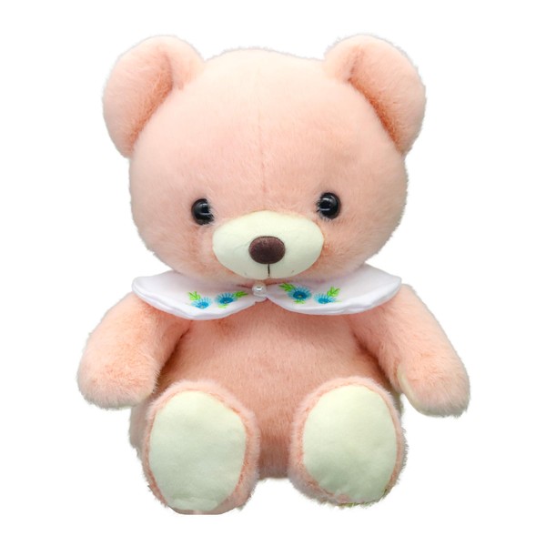 Takeoff Bear Drop Retro Pastel Bear Cute Embroidered Flowers On